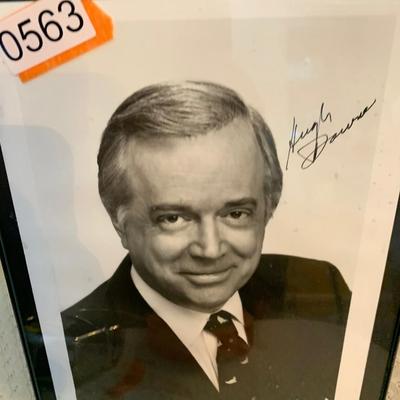 Hugh Downs Signed Press Photo