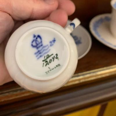 Vintage Tea Cup Collection AND Shadow Box