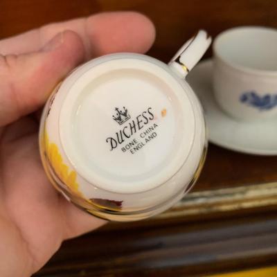 Vintage Tea Cup Collection AND Shadow Box