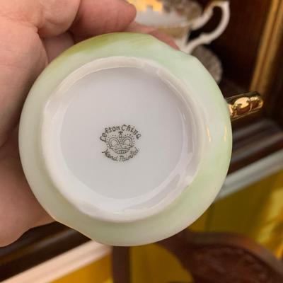 Vintage Tea Cup Collection AND Shadow Box