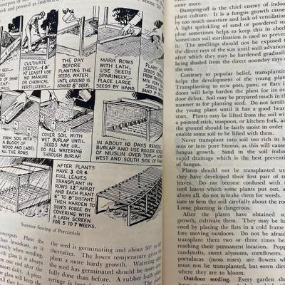 7 pc lot - Garden Plants Books & Pamphlets