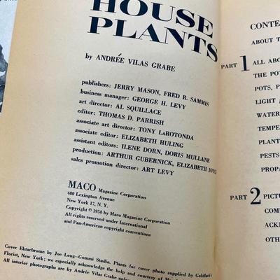 7 pc lot - Garden Plants Books & Pamphlets