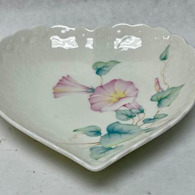 Mikasa Heart shaped Porcelain Dish
