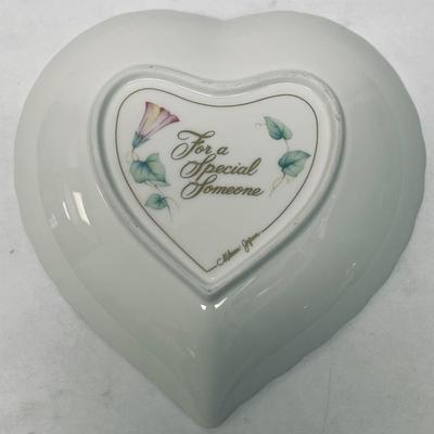 Mikasa Heart shaped Porcelain Dish