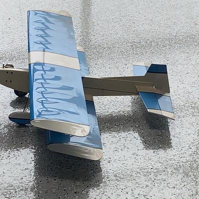 Large RC Bi-Plane Airplane