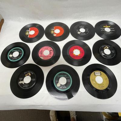 Vinyl Record Lot of (11) 45rpm records