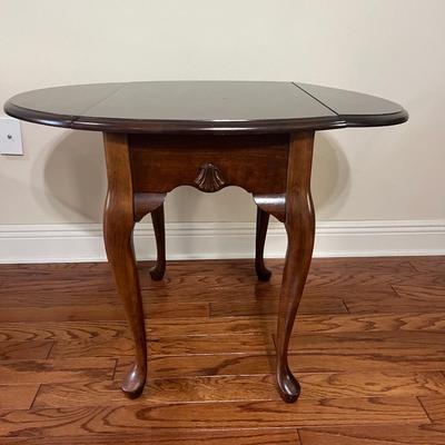 Pair Of Drop Leaf End Tables