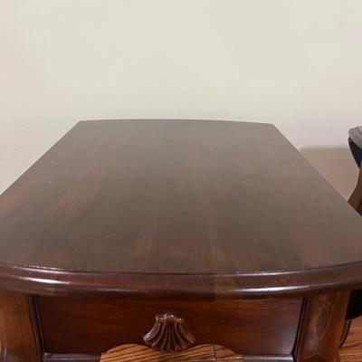 Pair Of Drop Leaf End Tables