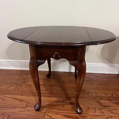 Pair Of Drop Leaf End Tables
