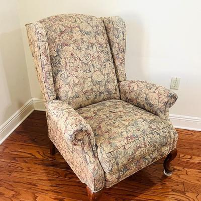 LAZYBOY Recliner Floral Wingback Chair
