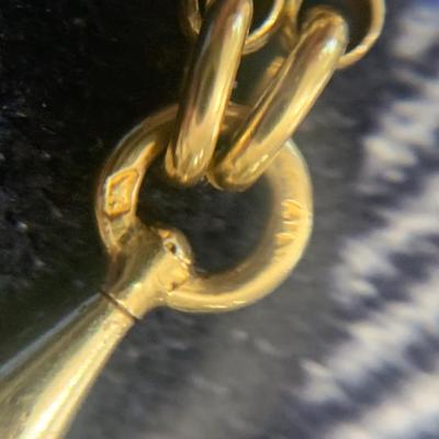 18k Gold 36” Dual Chain Necklace 97grams