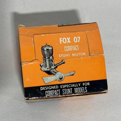 Vintage Fox 07 RC Compact Stunt Engine