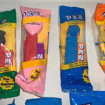 PEZ Lot 1 - 10 Dispensers, all MIP