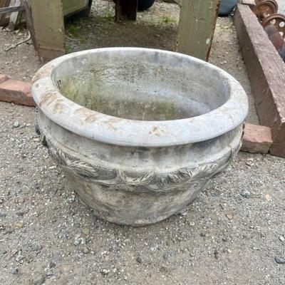 Large Decorative Concrete Flower Pot