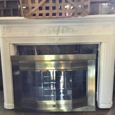 Vintage Fireplace Mantel