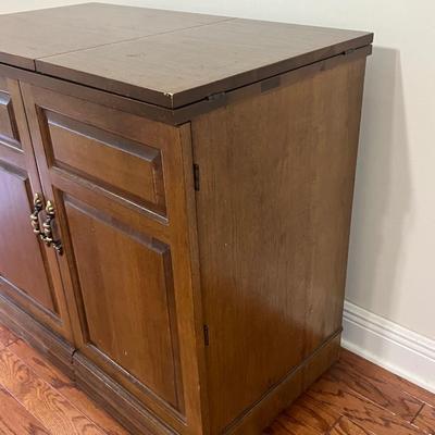 Solid Wood Sewing Cabinet Kenmore Sewing Machine Plus Extras
