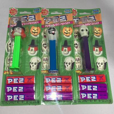 PEZ Lot 3 - Lot of Three Halloween Glow in the Dark