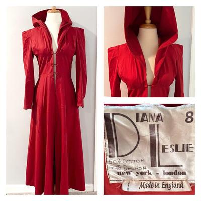 Rare Vintage Designer Diana Leslie Coat