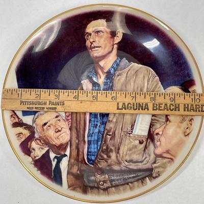 Norman Rockwell Freedom of Speech Collectors Plate