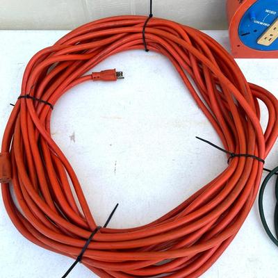 5 Extension Cords Lot