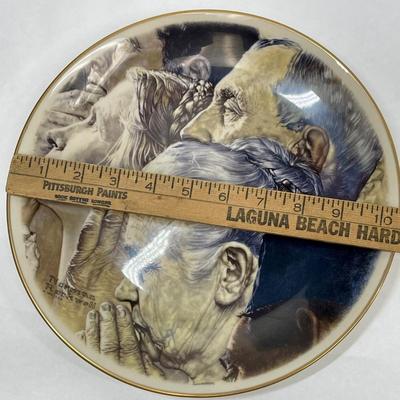 Norman Rockwell Freedom of Worship Collectors Plate