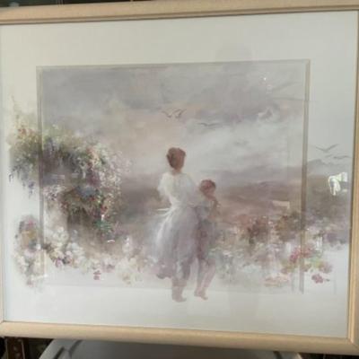 Willem Haenraets Impressionistic Pencil Signed Print 