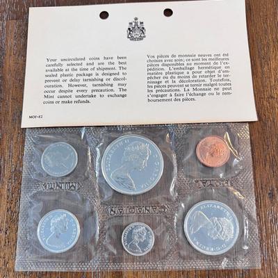 1967 Canadian Uncirculated Coins
