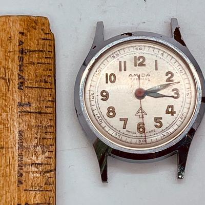 Amida Men's Sivertone Watch