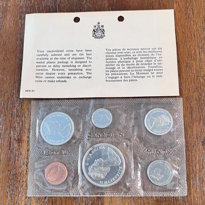 1967 Canadian Uncirculated Coins