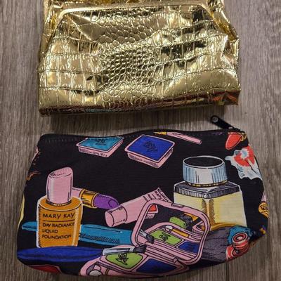 (2) Makeup Bags
