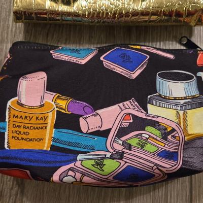 (2) Makeup Bags