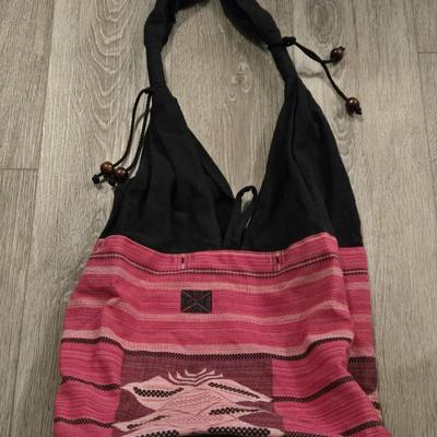 Pink and Black Purse