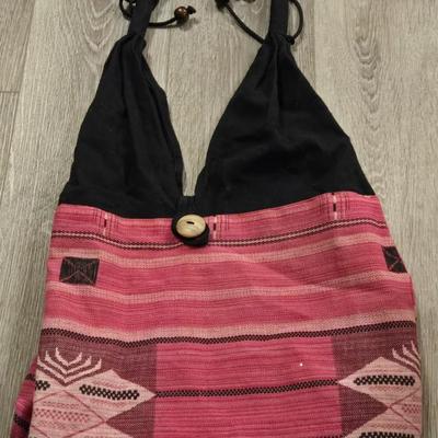 Pink and Black Purse