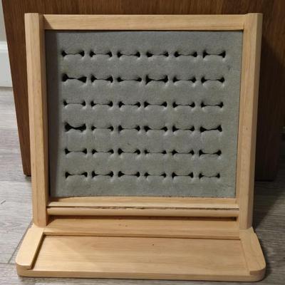 Wood Frame Ring Stand