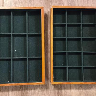 (2) Jewelry Trays