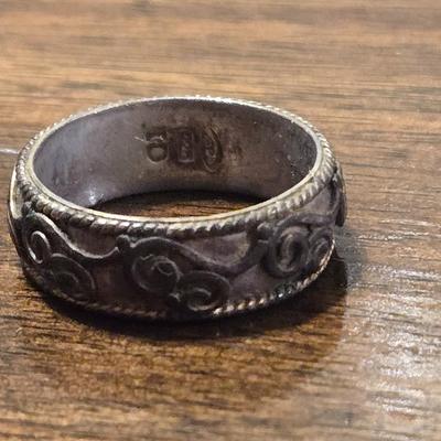 Sterling Silver Band Ring