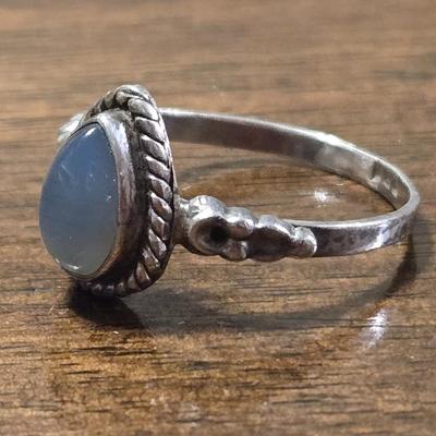 Sterling Silver and Moonstone