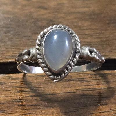 Sterling Silver and Moonstone