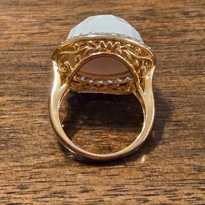 Gold over Sterling Silver Ring