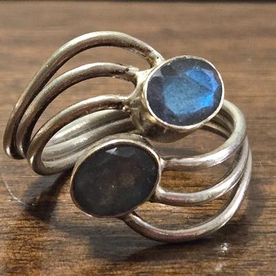 Sterling Silver Adjustable Ring