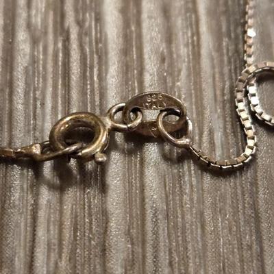 Sterling Silver Cross Necklace