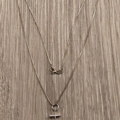 Sterling Silver Cross Necklace