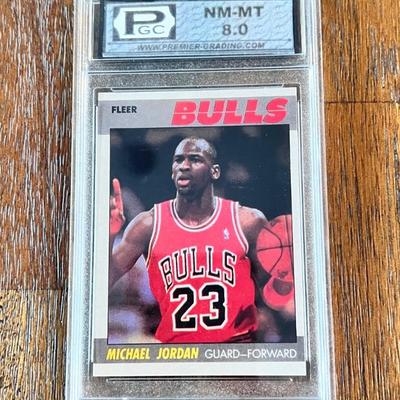 1987 #59 Fleer Michael Jordan Card