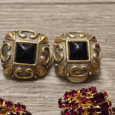 Clip Earrings Lot