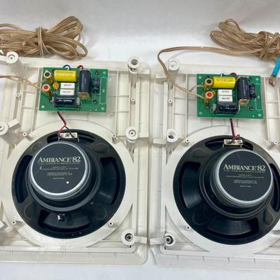 2 Pair of In-Wall Speakers: Ambience Cambridge SoundWorks and JBL