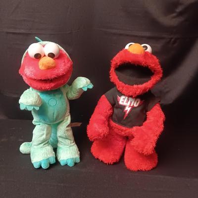 SESAME STREET DINO STOMP ELMO & LET'S ROCK ELMO BOTH SING AND DANCE