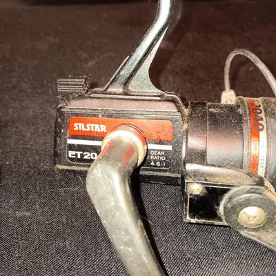 5 FISHING REELS IN NEED OF TLC