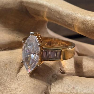 14kt GE Ring with Cubic Zirconia