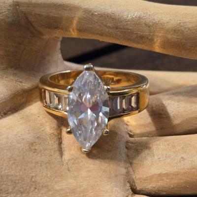 14kt GE Ring with Cubic Zirconia