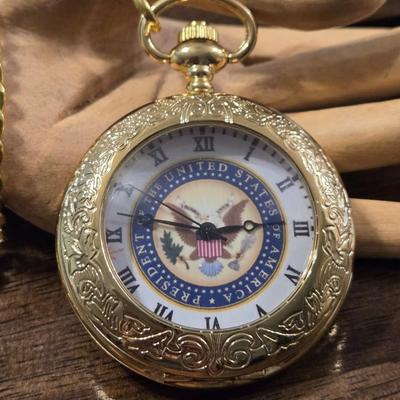 President of the United States Pocket Watch